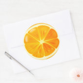 Oranje Citrus Slice Sticker Pack (Envelop)