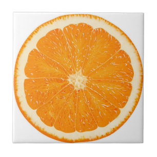 Oranje citrus tegel tegeltje