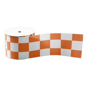 Oranje controlebord grosgrain lint