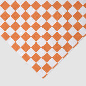 Oranje controlebord tissuepapier (Detail)