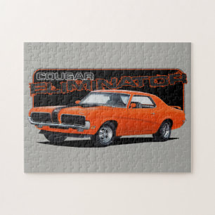 Oranje Cougar Eliminator Legpuzzel