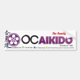 Oranje County Aikido Bumperstickers