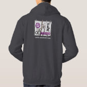 Oranje County Aikido Mannen Hoodie (Achterkant)