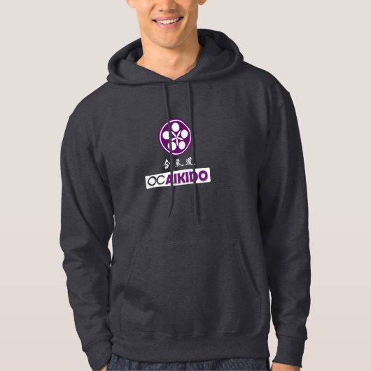 Oranje County Aikido Mannen Hoodie (Voorkant)