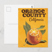 Oranje County California Briefkaart (Voorkant / Achterkant)