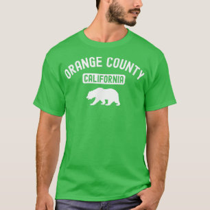 Oranje County California Vlag Cali Beer Retro T-shirt