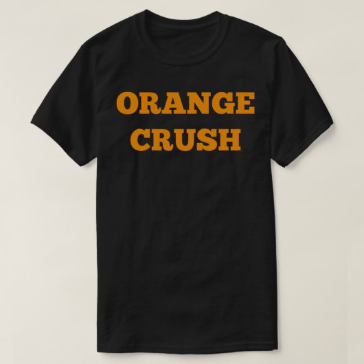 Oranje Crush Essential T-Shirt Copy (Design voorkant)