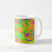 Oranje Cupcakes...mok van taart Koffiemok (Voorkant rechts)