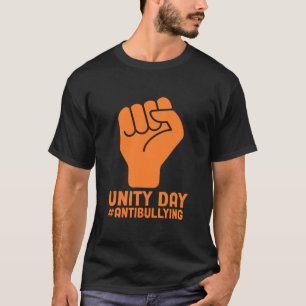 Oranje dag van eenheid t-shirt