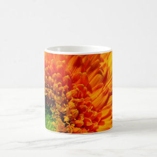 Oranje Daisy Coffee Cup Koffiemok