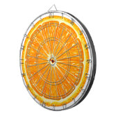 oranje Dartboard met aangepaste Dartbord (Voorkant Rechts)