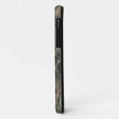 Oranje Der Head Camo iPhone case (Achterkant/links)