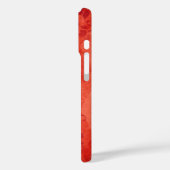 Oranje diamantpatroon Case-Mate iPhone case (Achterkant / Links)