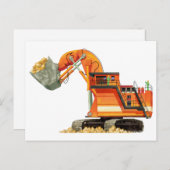 Oranje Digger Briefkaart (Voorkant / Achterkant)