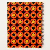 Oranje donuts met vulling planner (Achterkant)