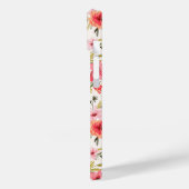 Oranje Doodle Garden Flower Pattern Case-Mate iPhone Case (Achterkant / Links)