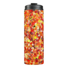 Oranje Dot Thermische Tumbler