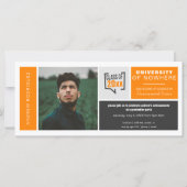 Oranje dozen en fotobrede Afstuderen (Voorkant)