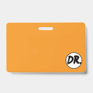 Oranje DR. Logo Phone case Badge