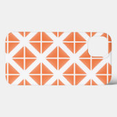 Oranje driehoekspatroon Case-Mate iPhone case (Achterkant (horizontaal))
