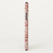 Oranje druppeltjes Case-Mate iPhone case (Achterkant / rechts)