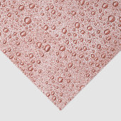 Oranje druppeltjes tissuepapier (Detail)