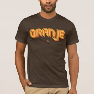Oranje Dutch Soccer - Bruin Shirt