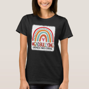 Oranje Eendag tegen pesterijen verspreid T-shirt
