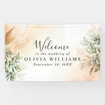 Oranje Elegant romantische eucalyptus bladeren roe