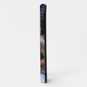 Oranje en blauwe bloemen Case-Mate iPhone case (Achterkant/links)