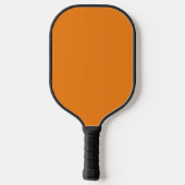 Oranje en blauwe handpalm pickleball paddle (Achterkant)
