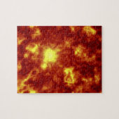 Oranje en geel legpuzzel (Horizontaal)