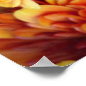 Oranje en geel poster (Hoek)