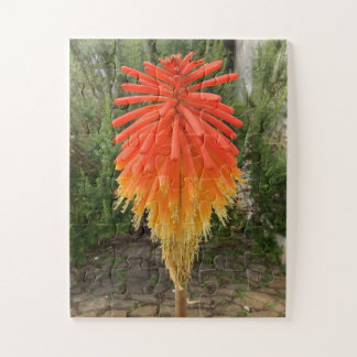 Oranje en Gele Bloem Legpuzzel