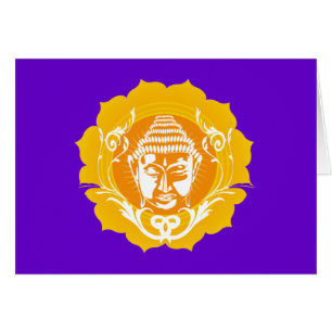 Oranje en gele boeddha