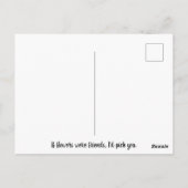 Oranje en gele Dahlia Flowers in Wisley Gardens Briefkaart (Achterkant)