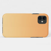 Oranje en gele gradiëntachtergrond Case-Mate iPhone case (Achterkant (horizontaal))