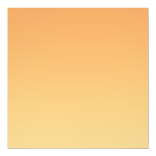 Oranje en gele gradiëntachtergrond foto afdruk (Voorkant)