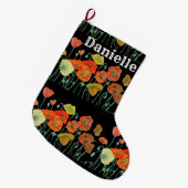 Oranje en gele maffia's voor kerststaart grote kerstsok (Voorkant (Hangend))