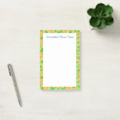 Oranje en groene wortelen post-it® notes (Kantoor)
