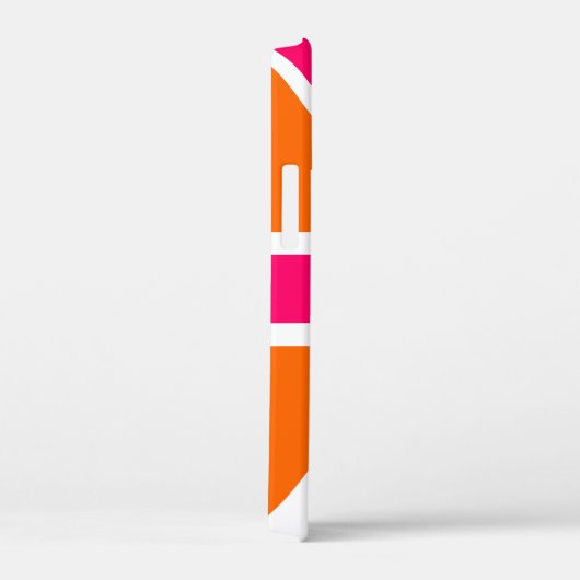 Oranje en hot-roze aansluiting Case-Mate iPhone case (Achterkant / Rechts)