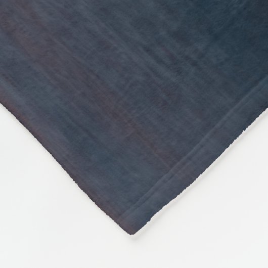 Oranje en Paarse avondzonsondergang boven Summer L Fleece Deken (Hoek)