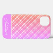 Oranje en Paarse gradiënt Case-Mate iPhone Case (Achterkant (horizontaal))
