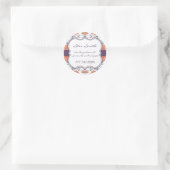  Oranje en Paarse Zwemvaar Stickers (Tas)