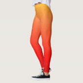 Oranje en rode Leggings (Links)