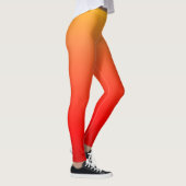 Oranje en rode Leggings (Rechts)