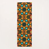 Oranje en rode yogamat (Achterkant)