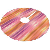 Oranje en roze boomrok kerstboom rok (Gekanteld)