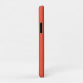 Oranje en Wit | Modern Monogram Case-Mate iPhone Case (Achterkant/rechts)