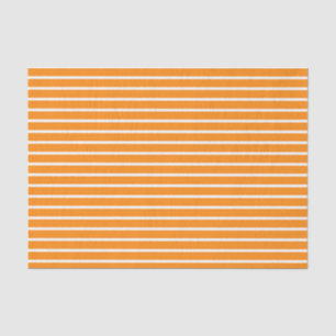 ORANJE EN WITTE HALLOWEEN STRIPES TISSUEPAPIER